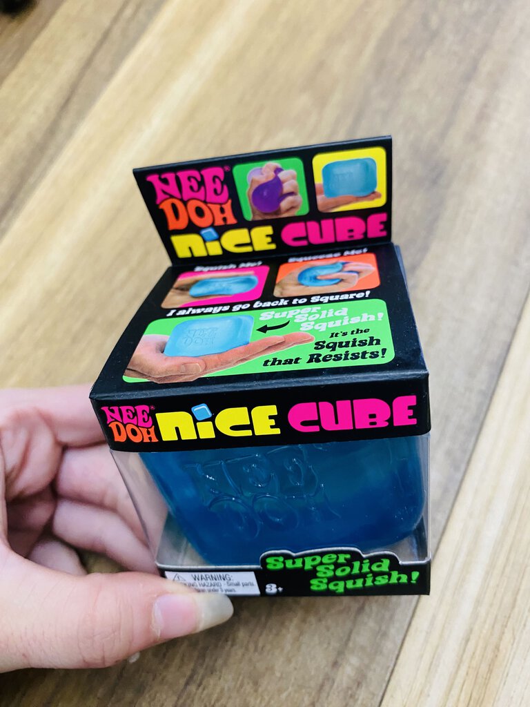 Nee-Doh Nice Cube - Super Soild Squish