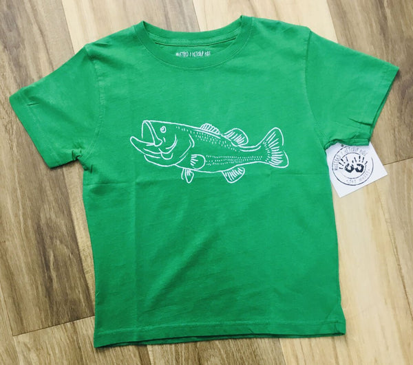 Mustard & Ketchup Green Bass T-Shirt M (8/10)