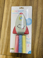 Chalk Toy Rocketship