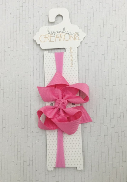 Hot Pink- Beyond Creations Headband