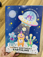 Cake Card - Out Of This World