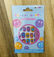 Choose Happy Nail stickers