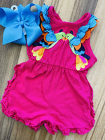 flamingo romper