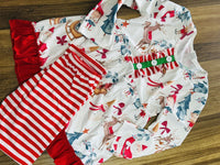 Elf Stripe 2 pc set