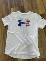 Under Armour flag shirt