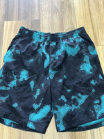 Blue/Black athletic short