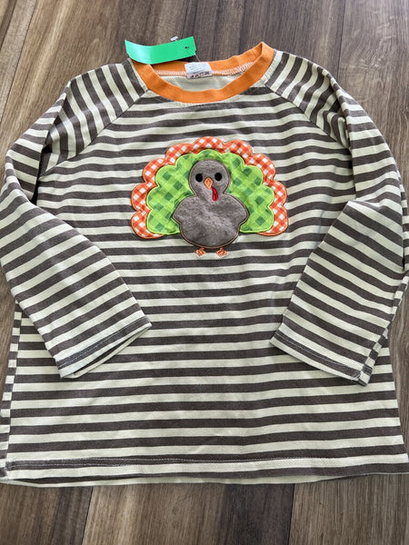 Stripe turkey shirt