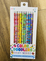 Fruity Scented Erasable Color Pencils