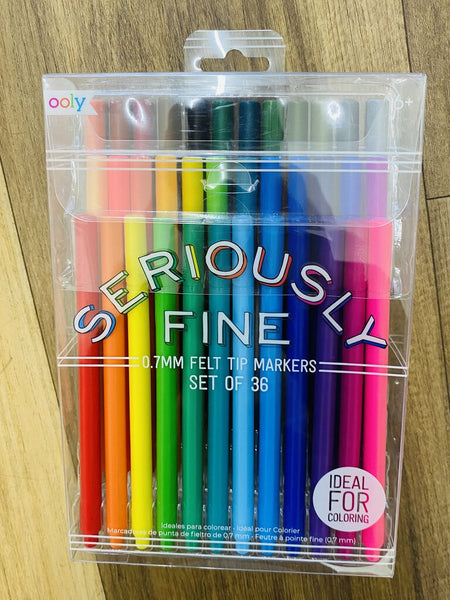 Seriously Fine markers