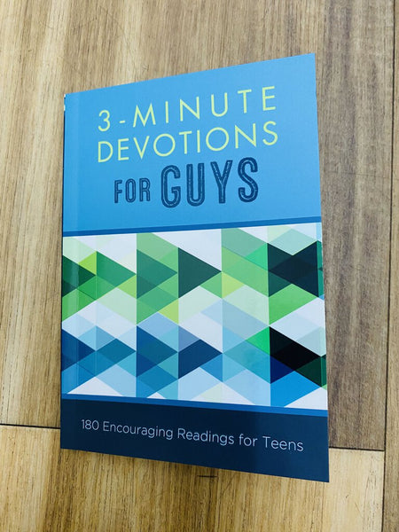 3 Minute Devotionals For Guys