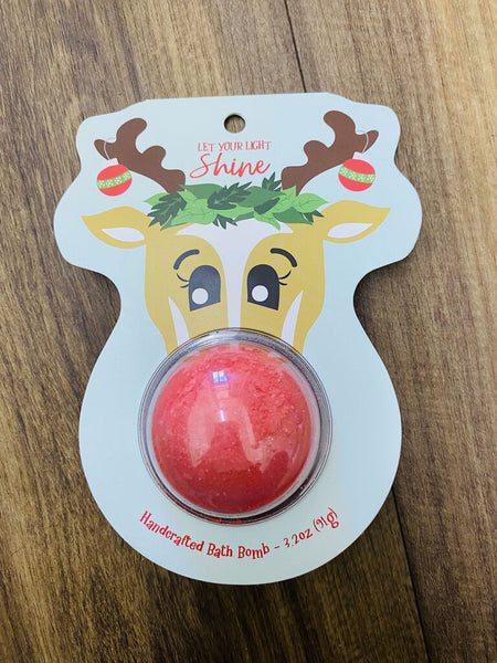Christmas Rudolph Reindeer Bath Bomb