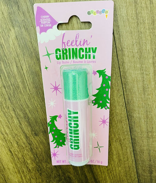 Feeling grinchy lip balm